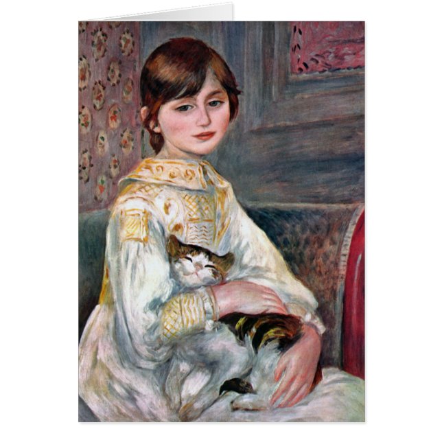 Julie Manet (Child With Cat) Renoir (Front)