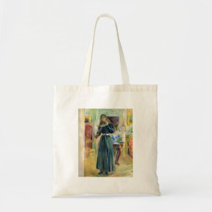 Julie playing violin by Berthe Morisot Tote Bag
