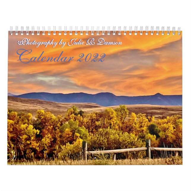 Julie R Damson Photography 2022 Calendar (Cover)