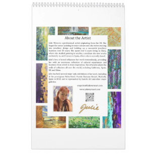 Julie Wynn Art Calendar