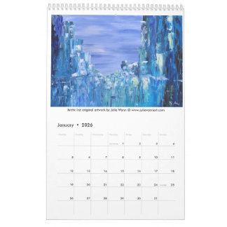 Julie Wynn New Art Calendar 2026