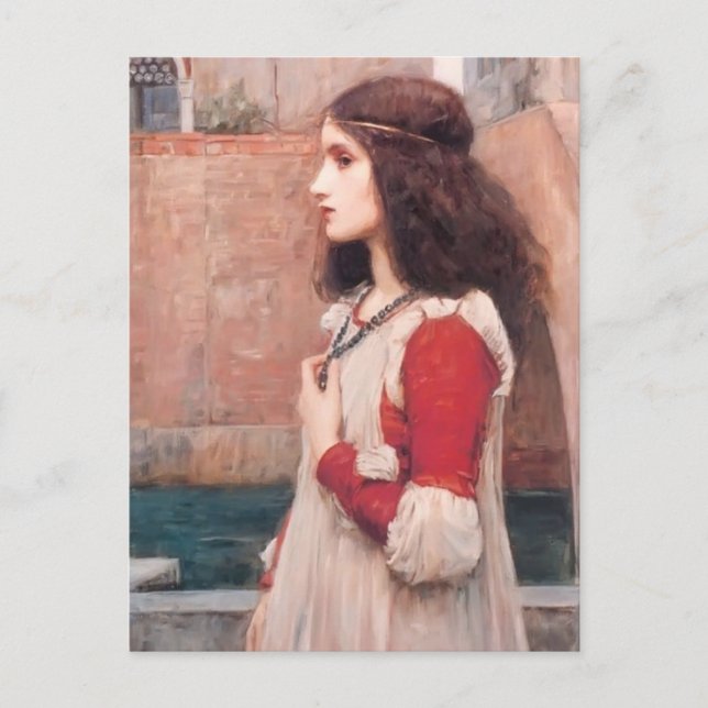 Juliet  by John William Waterhouse Postcard (Front)