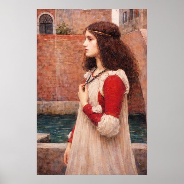 Juliet by John William Waterhouse Poster (Front)