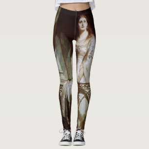 Juliet by Thomas-Francis Dicksee Leggings