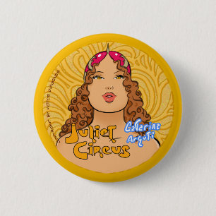 Juliet Circus - Catarina Arguti 6 Cm Round Badge