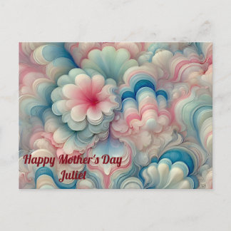 JULIET ~ MOTHER'S Day ~ Sweet pastel ~ Postcard