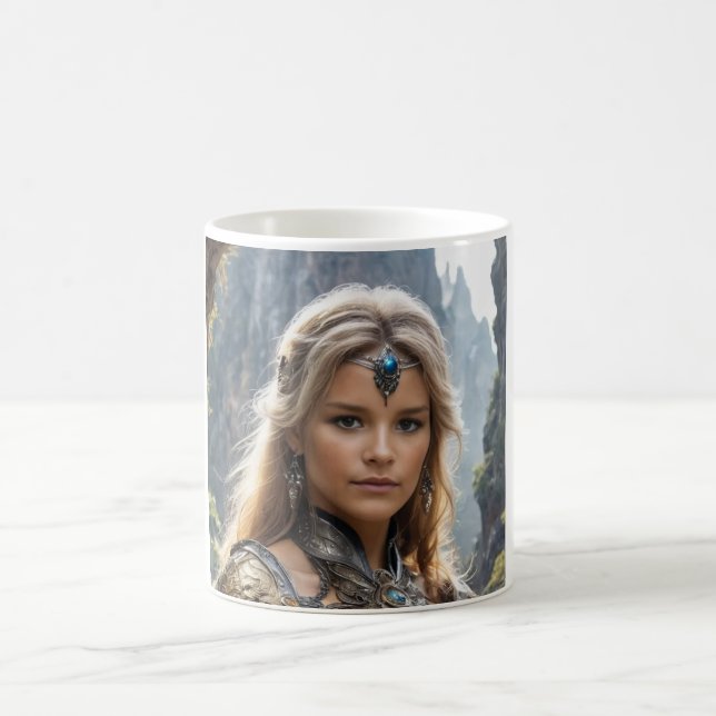  Juliet Rebko  .2 Mug, 11 oz Coffee Mug (Center)