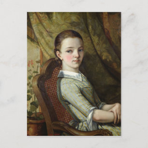 Juliette Courbet 1844 Postcard