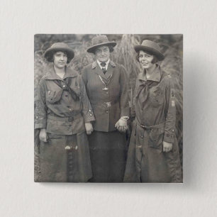 Juliette Gordon Low 15 Cm Square Badge