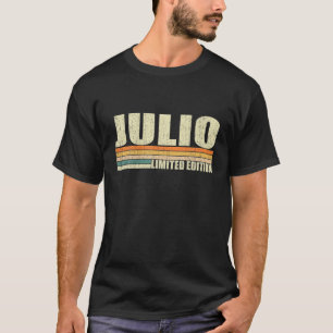Julio Gift Name Personalised Funny Retro Vintage B T-Shirt