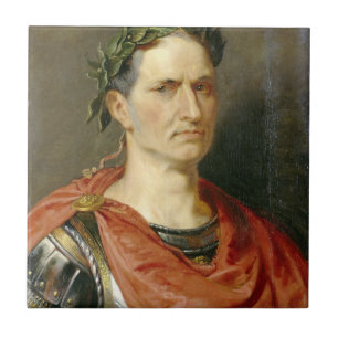 Julius Caesar Portrait Ceramic Tile