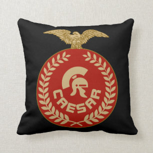 Julius Caesar Throw Pillow. Cushion