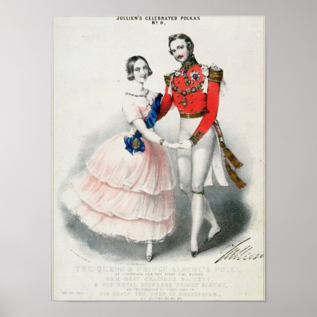 Jullien's Celebrated Polkas Poster (Front)