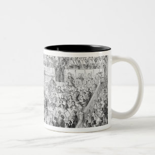 Jullien's Concert Orchestra Two-Tone Coffee Mug
