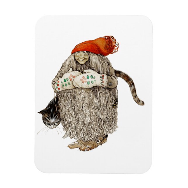 Jultomten Magnet (Vertical)