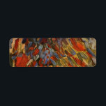 July 14th Celebration in Paris by Vincent van Gogh Return Address Label<br><div class="desc">The Fourteenth of July Celebration in Paris by Vincent van Gogh is a vintage fine art post impressionism daily life portrait painting featuring an urban street scene in Paris, France during the Bastille Day holiday celebrations with French flags. Celebrate Bastille Day with a party, a parade and a van Gogh!...</div>