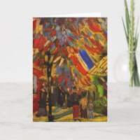 July 14th Celebration in Paris Van Gogh Fine Art