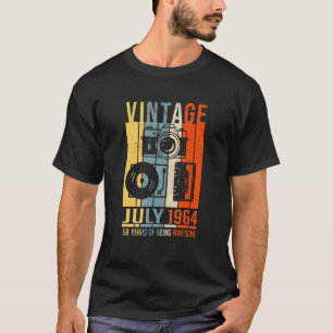 July 1964 58 Year Of Being Awesome T-Shirt