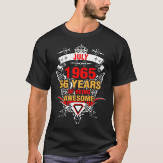 July 1965 56 years of Being Awesome T-Shirt