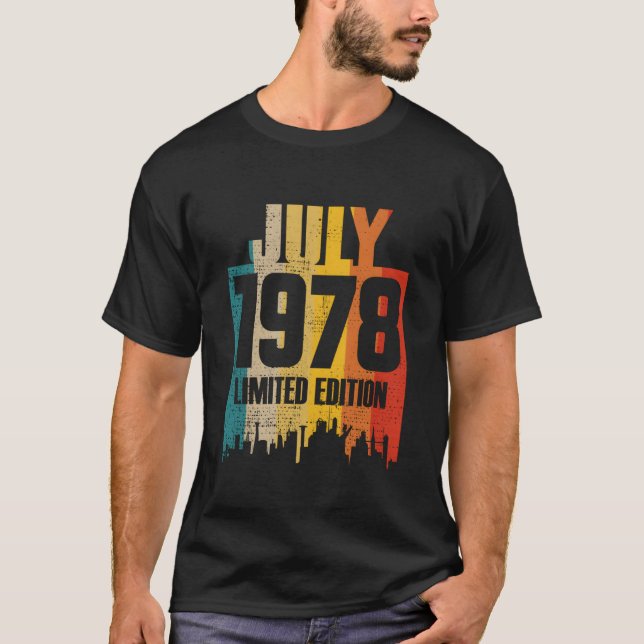 July 1978 45 Edition T-Shirt (Front)