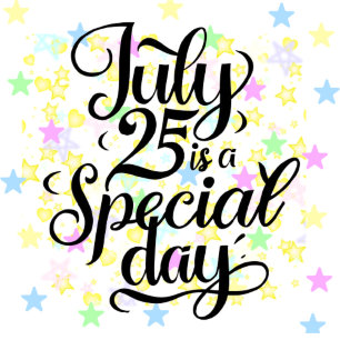 July 25 is a special day-Christmas in July T-Shirt