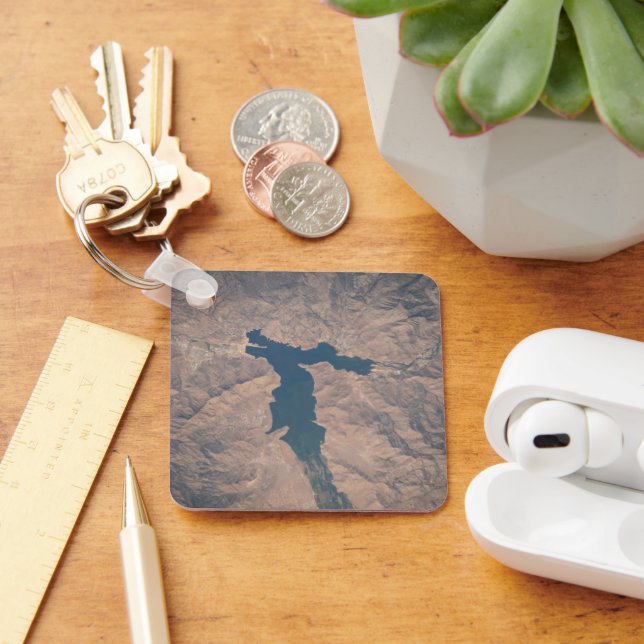 July 4, 2019 - Lake Isabella In California. Key Ring (Desk)