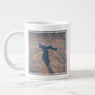 July 4, 2019 - Lake Isabella In California. Large Coffee Mug