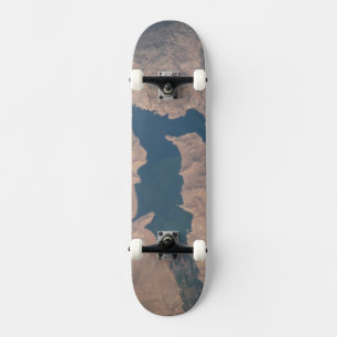 July 4, 2019 - Lake Isabella In California. Skateboard