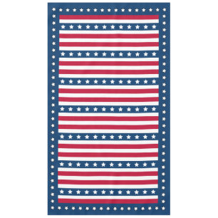 July 4 All American Picnic Tablecloth