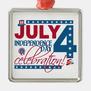 JULY 4 Celebration ornament
