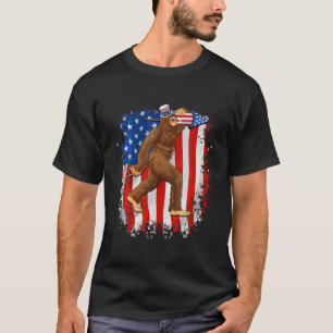 July 4 Fireworks - Bigfoot 4Th Of July T-Shirt