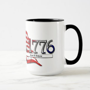 July 4th 1776 Stars & Stripes Mug