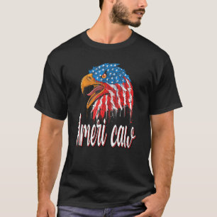 July 4th American Flag Usa Patriotic Eagle Ameri C T-Shirt