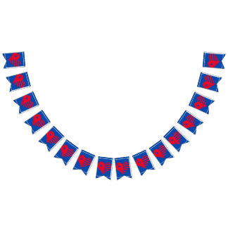 July 4th Americana Heart Bunting