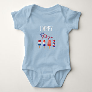 July 4th baby  baby bodysuit
