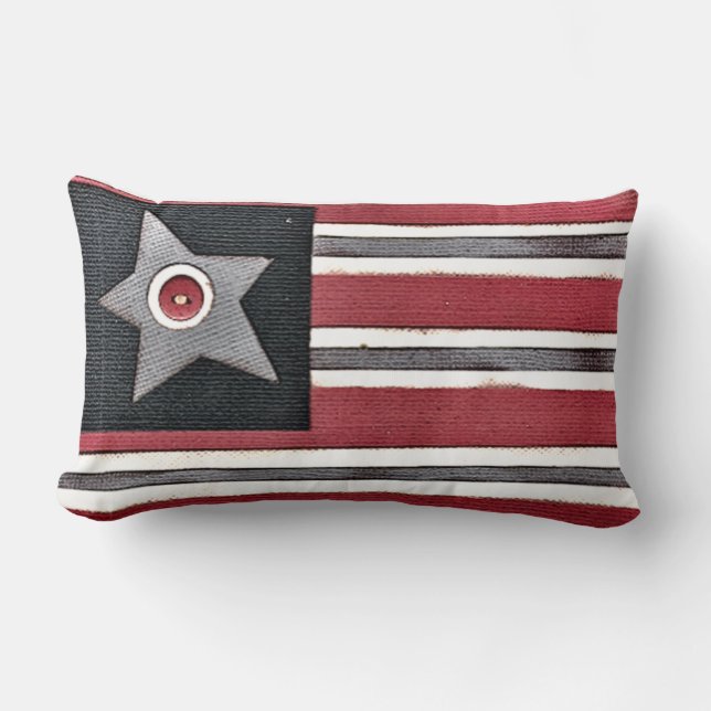 JULY 4th DECOR Lumbar Cushion (Front)