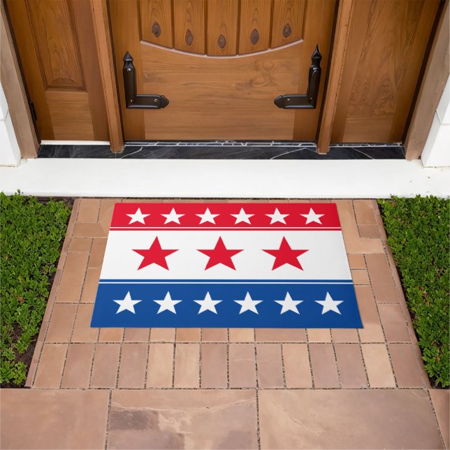 July 4th Doormat (Outdoor)