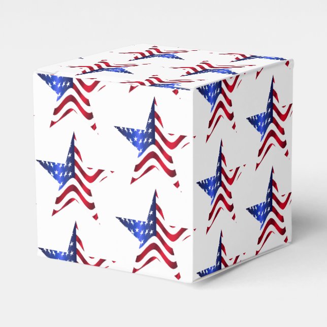 July 4th Favour Box (Front Side)