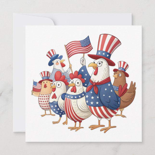 July 4th holiday card (Front)