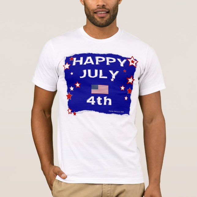 July 4th (Independence Day) T-Shirt (Front)