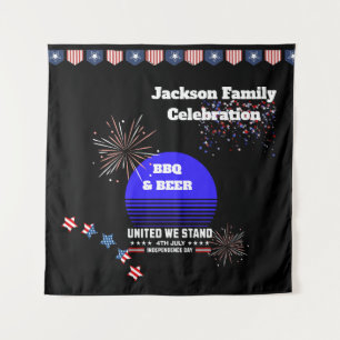 July 4th, Independence Day Tapestry