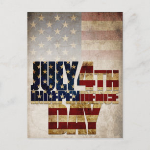 July 4th Independence Day V1.0 Postcard