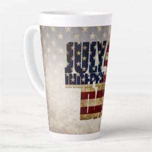 July 4th Independence Day V 1.0 2020 Latte Mug