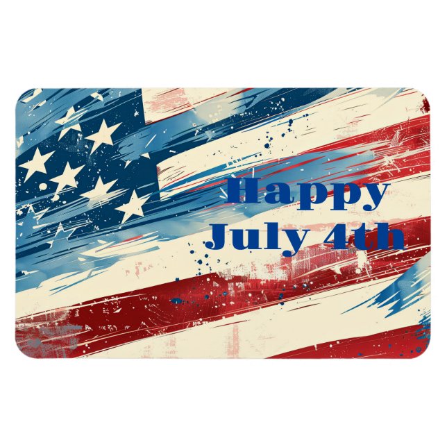 July 4th Magnet (Horizontal)