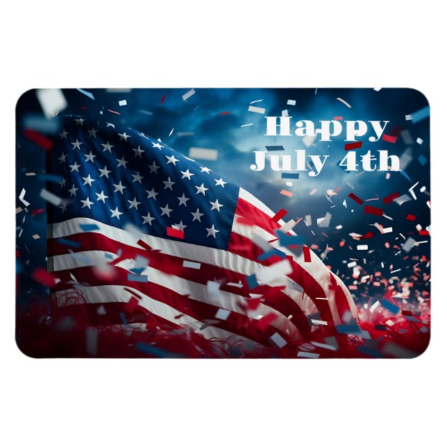 July 4th Magnet (Horizontal)