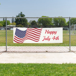 July 4th Outdoor Banner