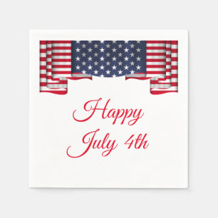 July 4th Paper Napkins