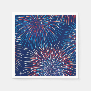 July 4th Paper Napkins