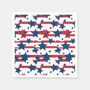 July 4th Paper Napkins