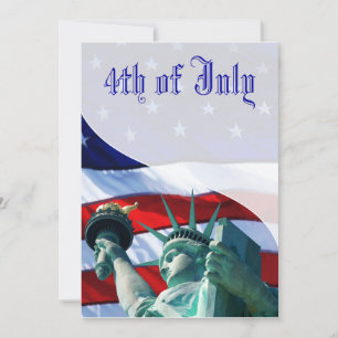 July 4th Party Invitations